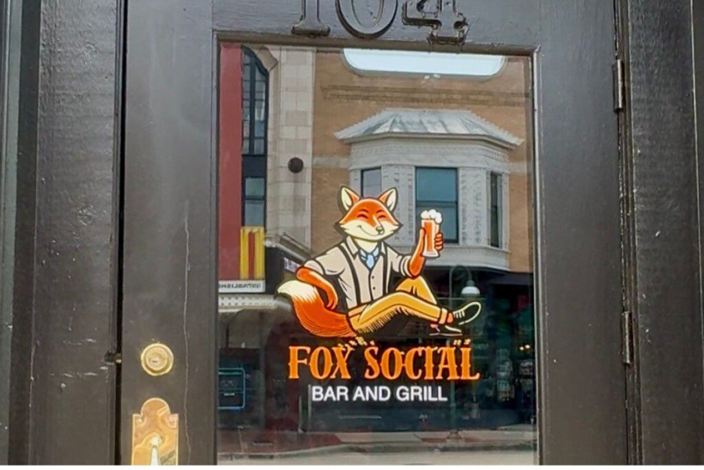 Fox loft fox social outside door